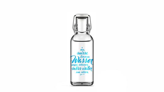 Drinking bottle Schwiizer water 0.6 liter