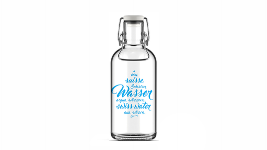 Drinking bottle Schwiizer water 1 liter