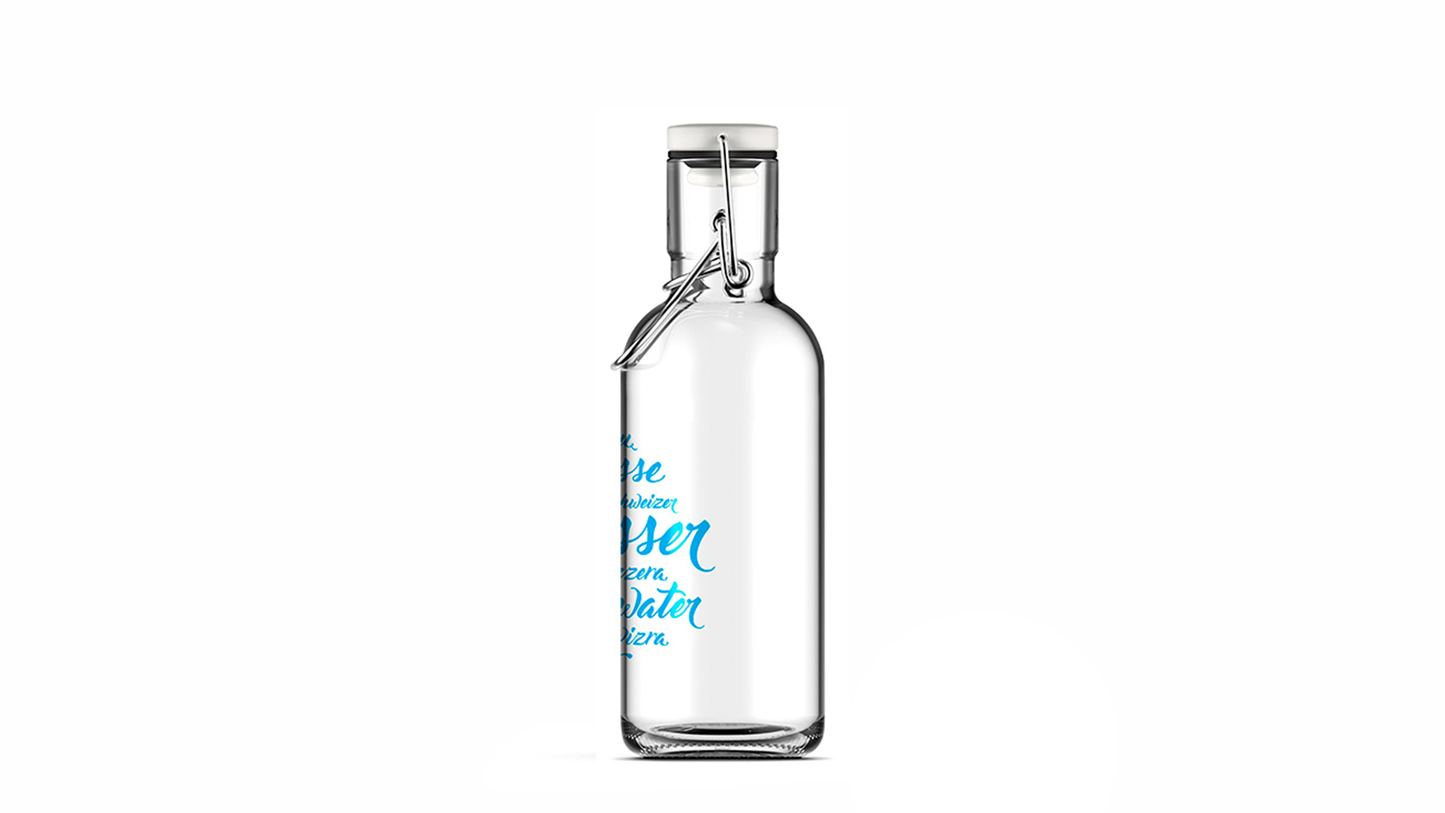Drinking bottle Schwiizer water 0.6 liter