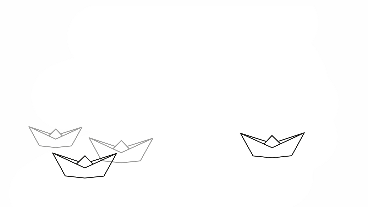 Bottiglia Origami Boats 0,6 litri