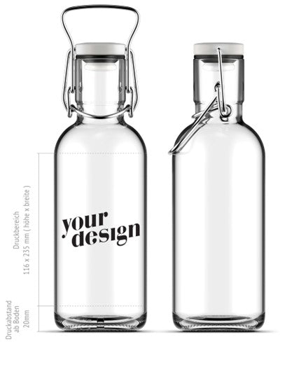 Trinkflasche 0.6 Liter Design ME